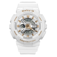 卡西欧(CASIO)手表 BABY-G系列双显潮流时尚运动女表