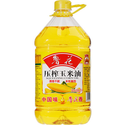 鲁花压榨玉米油5L 1瓶