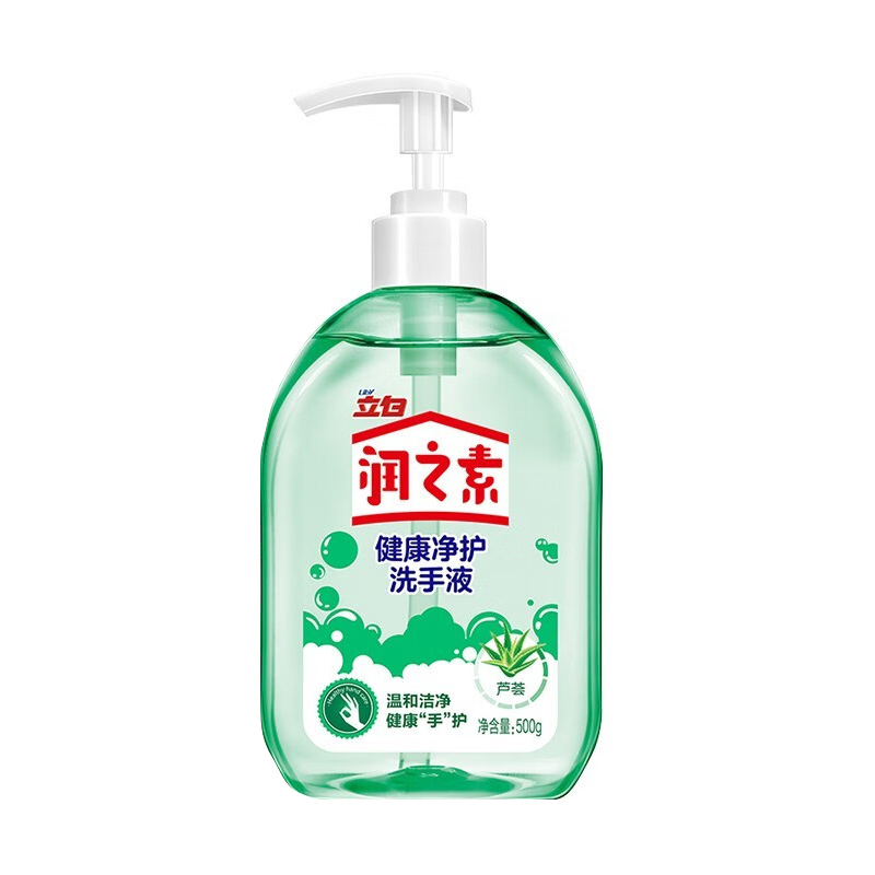 立白 润之素健康净护洗手液(芦荟)500g