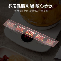 苏泊尔 养生壶电水壶 煮茶壶全自动玻璃多功能电热烧水壶 茶壶 家用1.5L高硼硅玻璃触控办公室花茶壶 恒温水壶