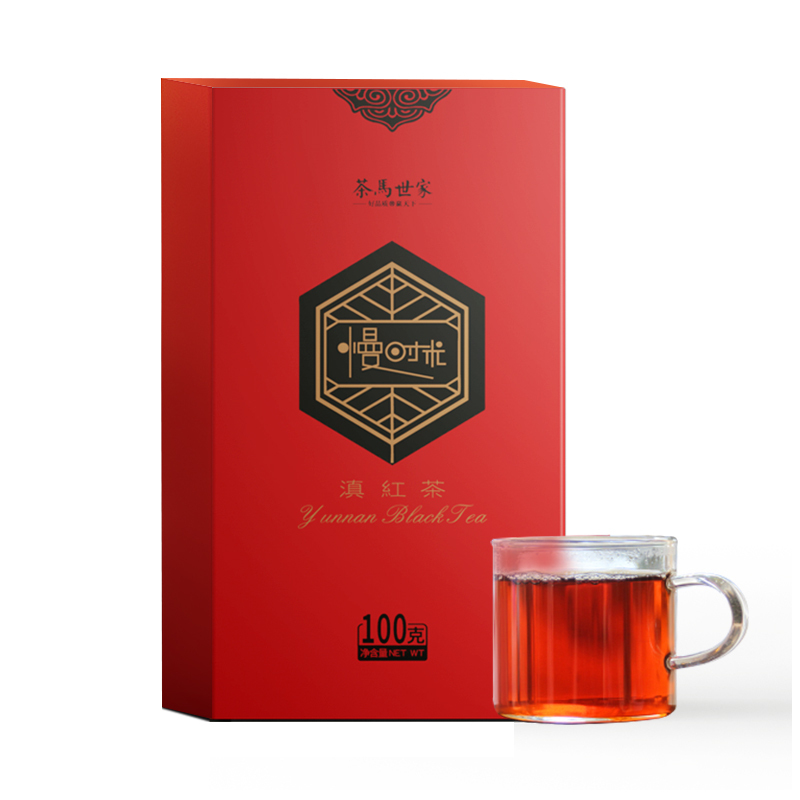 茶馬世家 慢时光 红茶-100克