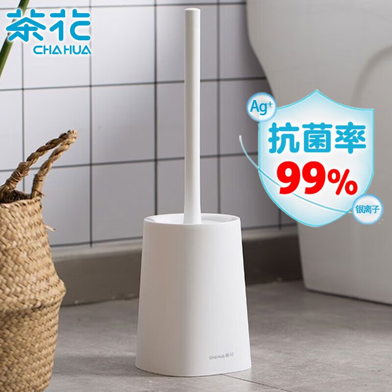 茶花(CHAHUA) 洗厕刷硬毛厕所刷2520011把装
