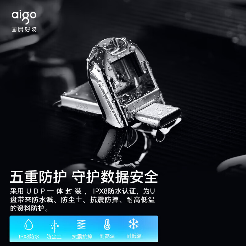 U盘 爱国者/Aigo U358 128g高清大图