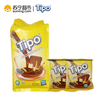 友谊牌(TIPO) 巧克力芝麻味奶酥脆面包干135g