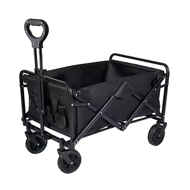 徽羚羊 露营车折叠推车户外露营儿童小推车营地车拉 5寸常规款 黑色HLY-YYTC-002!