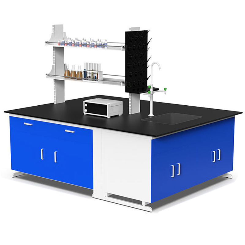 烁恒实验台钢木2m台高清大图