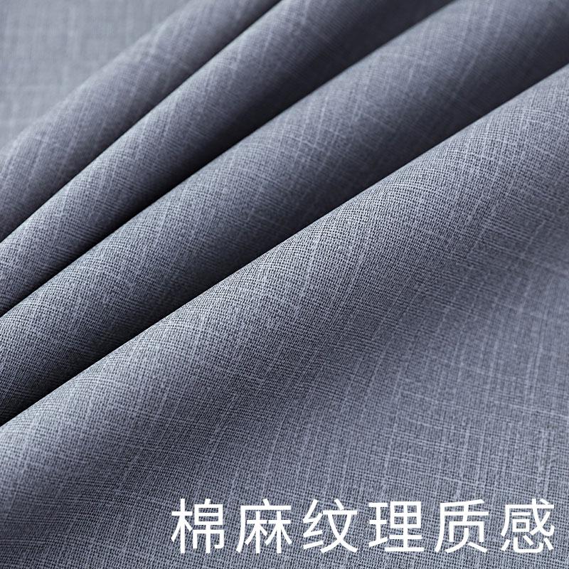 家柏饰(CORATED)纯色北欧布艺桌布 防水防油防烫免洗茶几餐桌布pvc塑料长方形高清大图