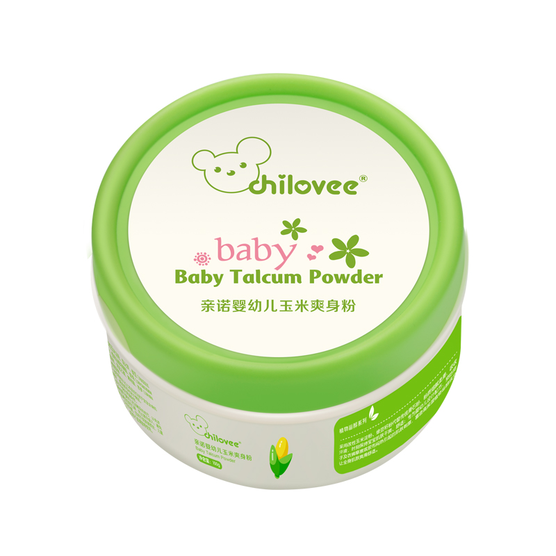 亲诺(chilovee)婴幼儿玉米爽身粉100g