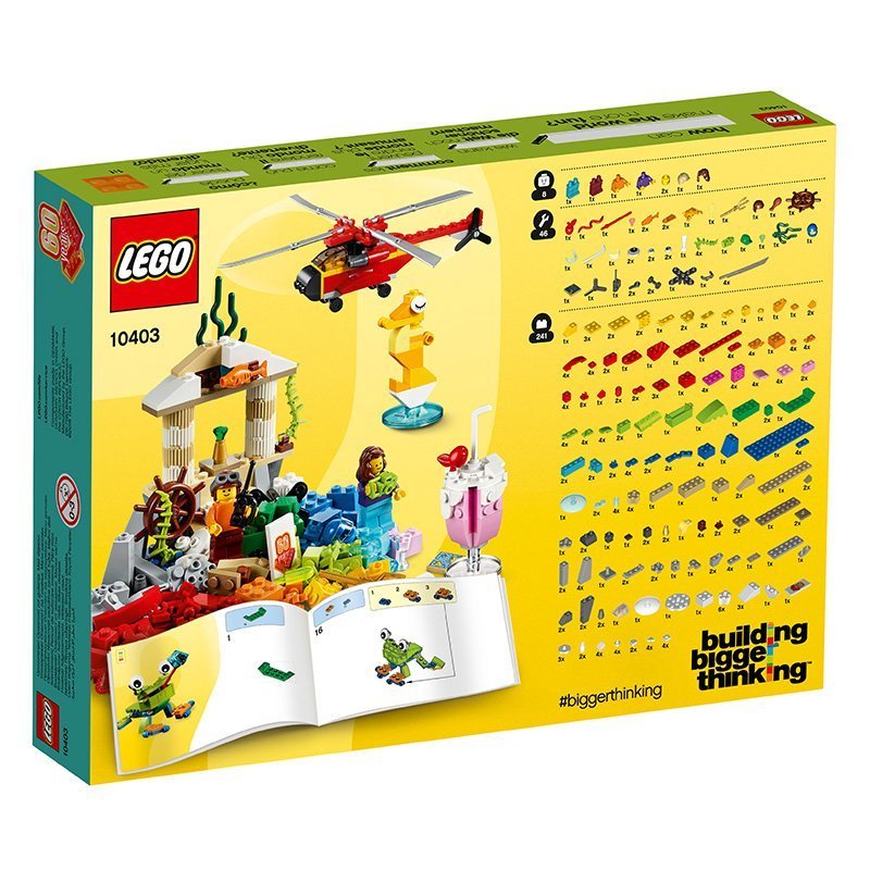 乐高(LEGO)经典系列 欢乐世界 10403 5-99岁 儿童塑料积木玩具 200块以上