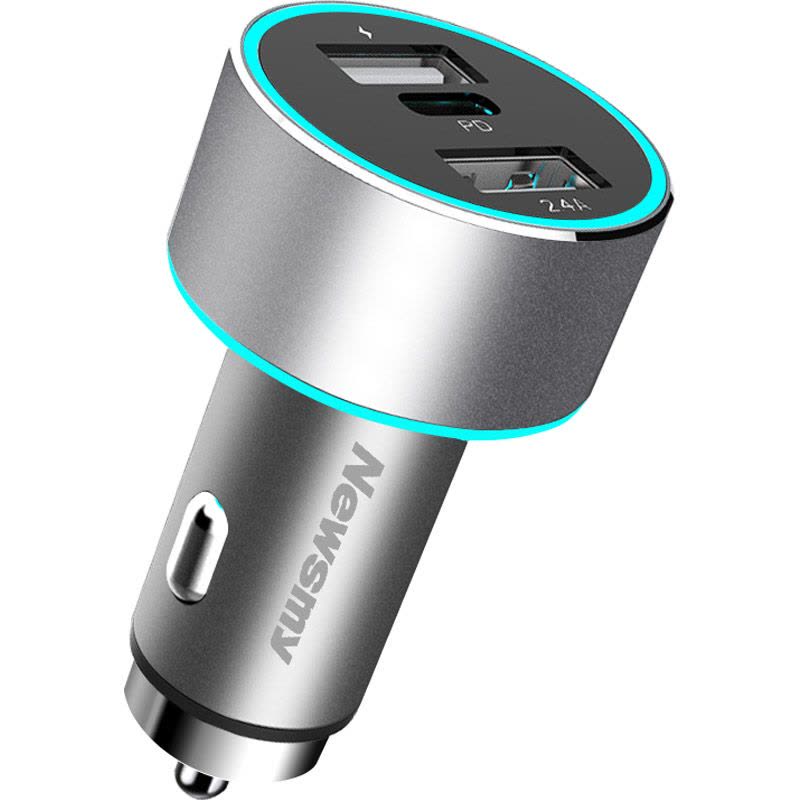 [补贴10%]纽曼汽车载充电器超级快充点烟器转换插头适配车充一拖三图片