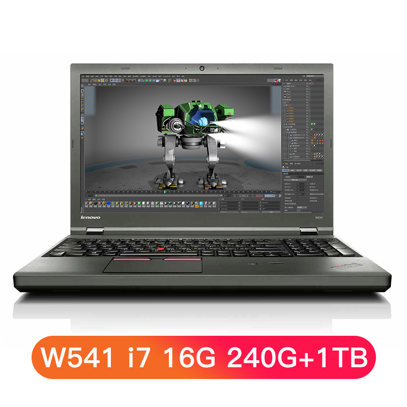 二手9新thinkpadw541156英寸联想笔记本电脑i716g240g1tbk1100独显