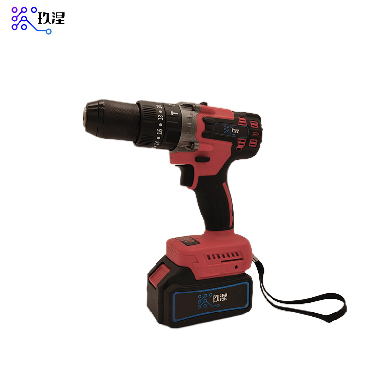 玖涅 无刷锂电钻 冲击钻 13mm4.0ah两电一充 （把）