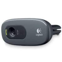 罗技(Logitech)C270网络摄像头 视频聊天游戏直播带麦克风台式机电脑普通摄像头 黑色智能摄像机 监控摄像头