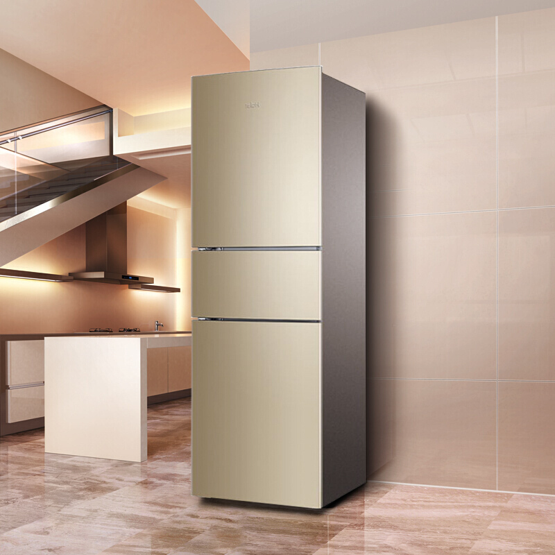 海尔haier三门冰箱bcd216wmpt216升风冷无霜电冰箱