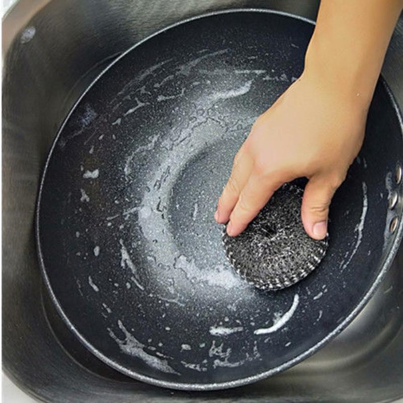 长柄不锈钢洗锅刷带手柄钢丝刷钢丝球柄刷洗锅刷洗碗