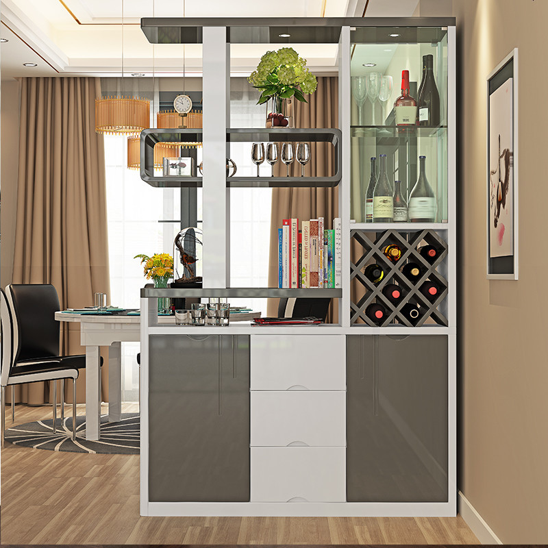 简约现代客厅隔断厅酒柜间厅柜玄关鞋柜屏风装饰柜