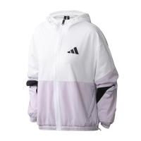 工作服 阿迪达斯女服外套夹克连帽开衫休闲运动服FM9322