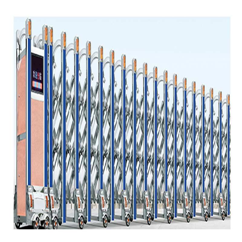 瑞琅玟珑 不锈钢伸缩门 电动伸缩门高清大图