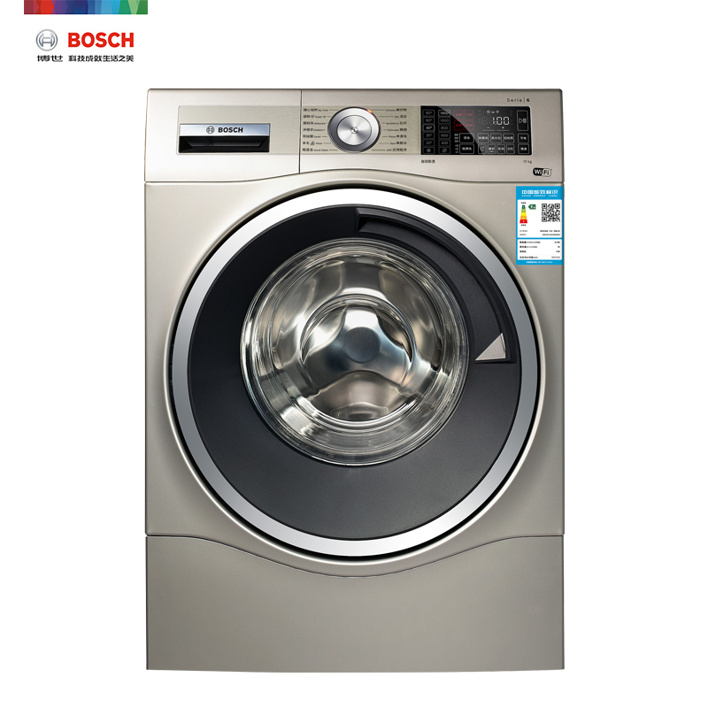 博世(BOSCH)WAU28569HW 10公斤 全自动变频滚筒洗衣机 家用大容量 婴幼除菌洗 智能APP控制