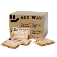 轻食兽 全麦面包吐司 奇亚籽面包（1000g）