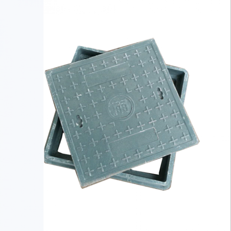 世库 树脂复合方井盖电力电缆窨井盖雨水污水井盖弱电长方形复合圆