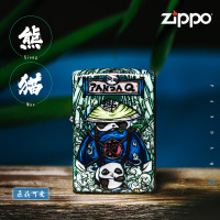 zippo打火机正品礼物美国原装进口哑漆彩印东来也国潮国风鸿运当头进宝福气冲天个性时尚 铜 混色 炫彩彩绘