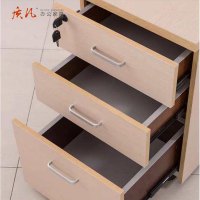 质凡木质带锁可移动储物活动柜 颜色备注 400*480*620mm