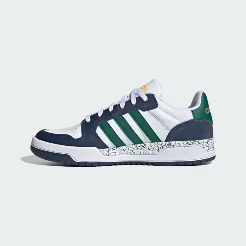 ADIDAS阿迪达斯ENTRAP SHOES男子复古经典低帮休闲运动鞋FZ1119 D