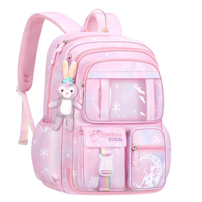 新款小学生书包女生一三到六年级女孩初中少女轻盈儿童双肩背包