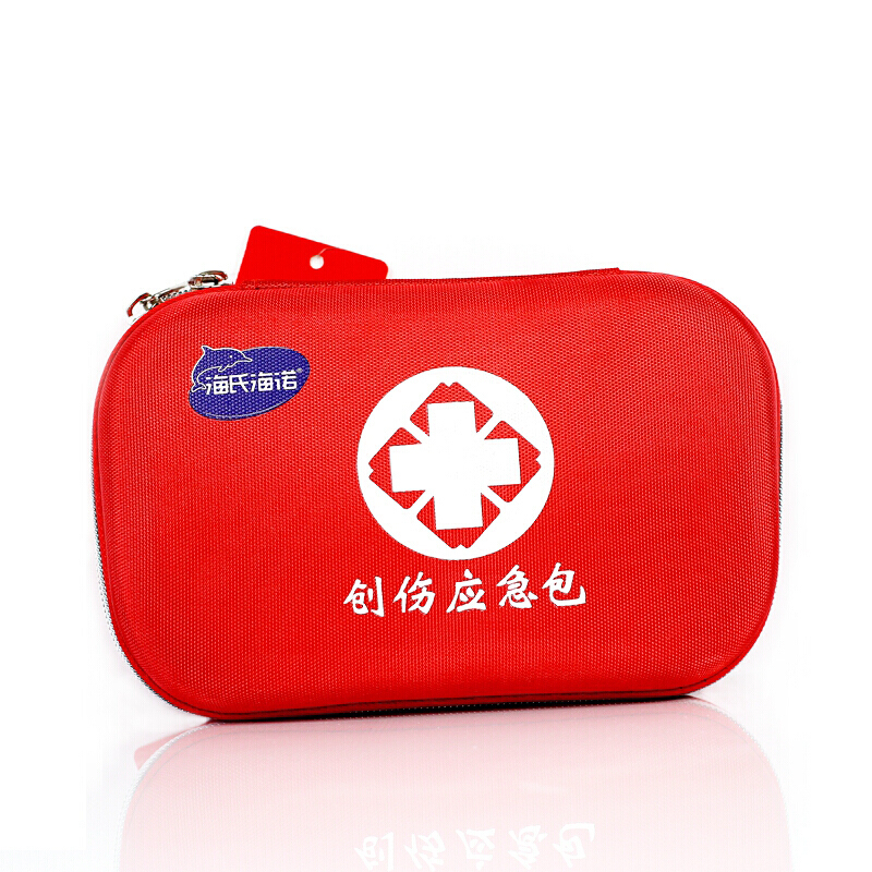 海氏海诺 创伤应急包 便携急救包套装医用 求生包应急医药包旅行急救箱 车载车用 家用 收纳用品 小红包 急救用品器械