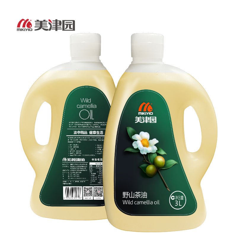 美津园野山茶油3L(礼盒装)