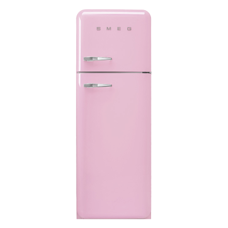 冰箱红色双开门冰箱