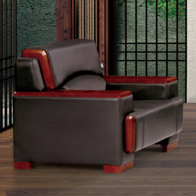 爱得帮 牛皮单人沙发 1050*950*930mm 组