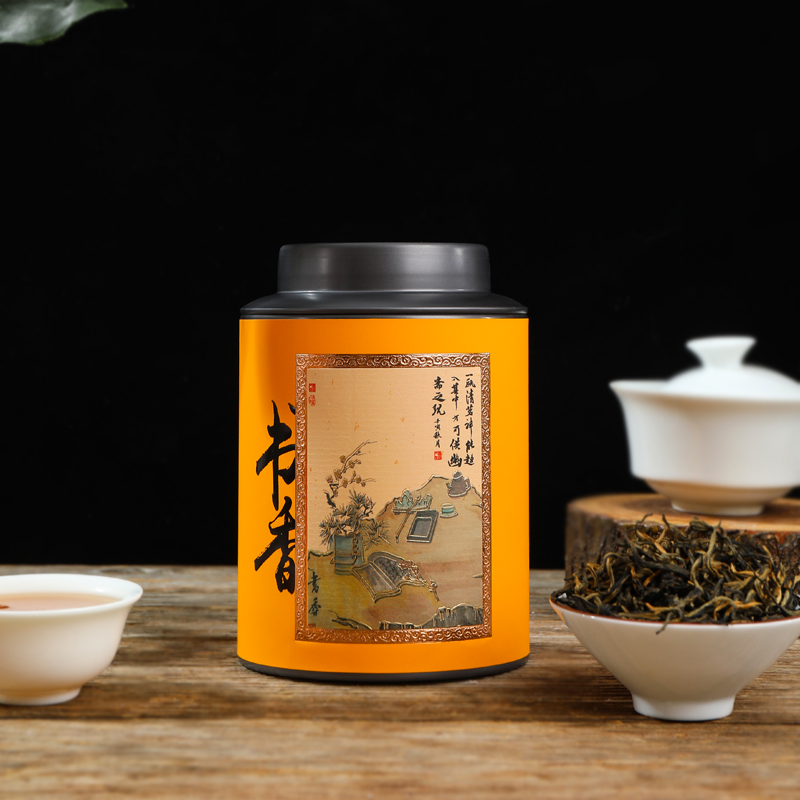 金毛毫特级礼盒装 英红九号1959英德红茶英红9号工夫茶叶250克/盒高清大图