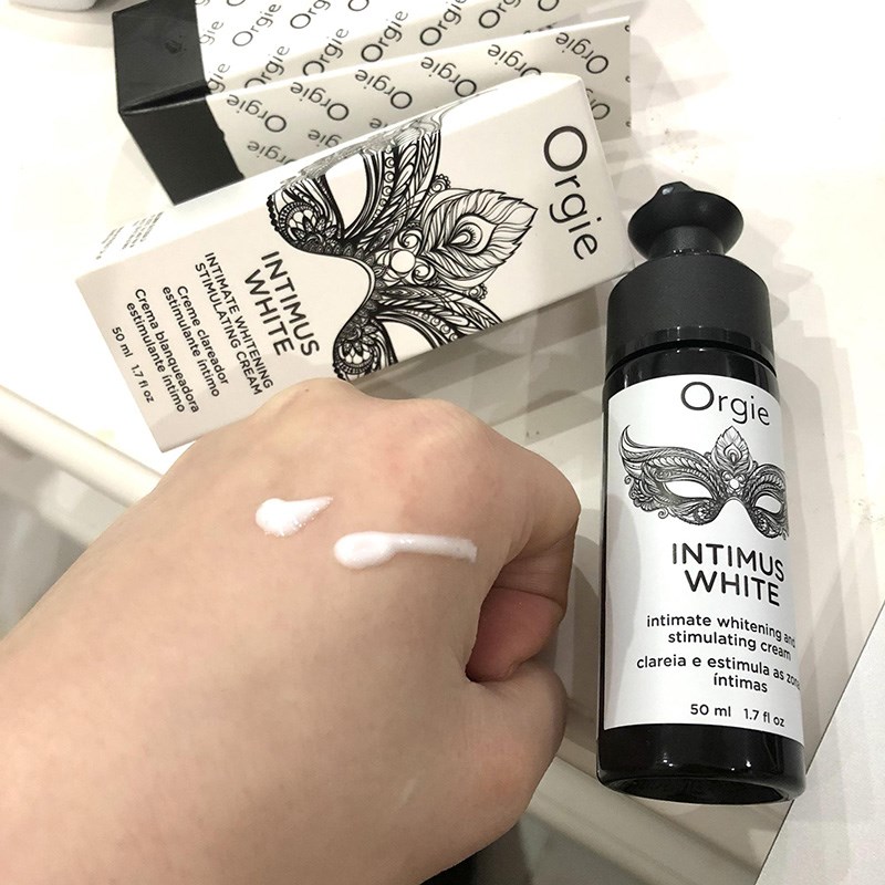 Orgie葡萄牙原装进口女性私处粉嫩白红护理液修护霜 腋下乳外隂晕护理乳霜 水溶性人体润滑液 成人用品情趣润滑油50ml高清大图