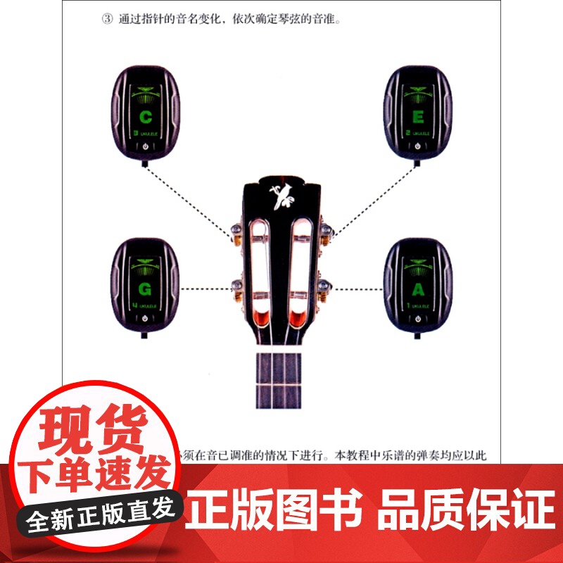 儿童尤克里里实用教程 骆元 著 全彩印刷 音乐入门教材 儿童音乐教育 弹拨技法 正版少儿音乐教程 上海音乐出版社 世纪高清大图
