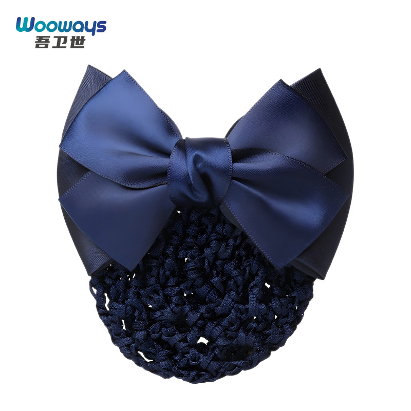 吾卫世 头花 蓝网 个