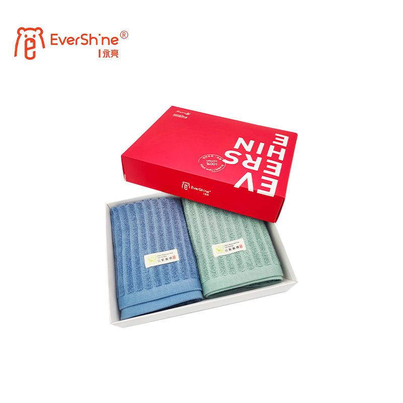 永亮毛巾创意空间面巾1683-1 34*70cm两条装/盒高清大图