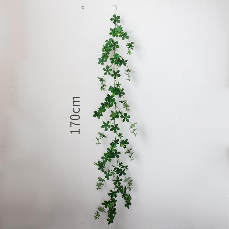 美帮汇麟掌藤 大型仿真垂吊绿植缠绕藤爬藤工程装饰墙面绿植墙 麟掌藤一条高清大图