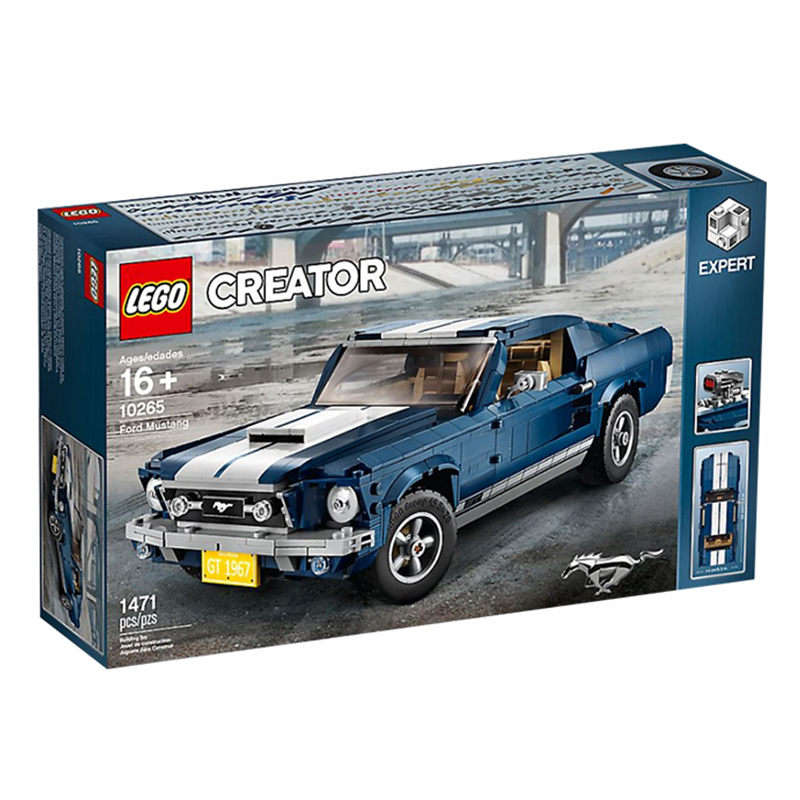[全球购]乐高(LEGO)10265福特GT野马 木 益智 儿童玩具 送礼