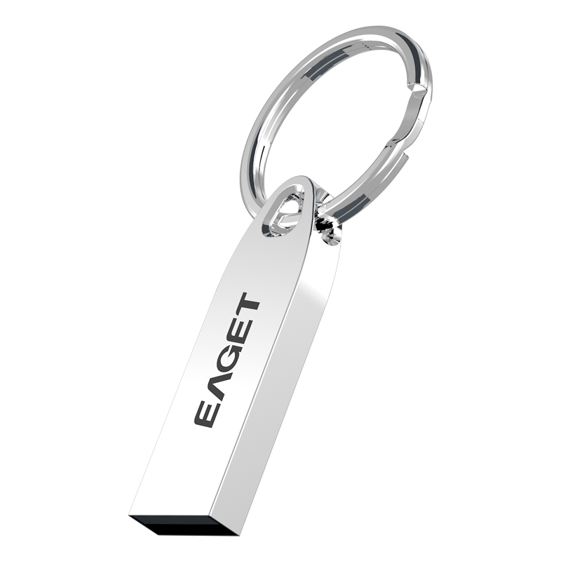 忆捷(Eaget) U3 金属USB2.0简约U盘 商务办公学生优盘 32GB