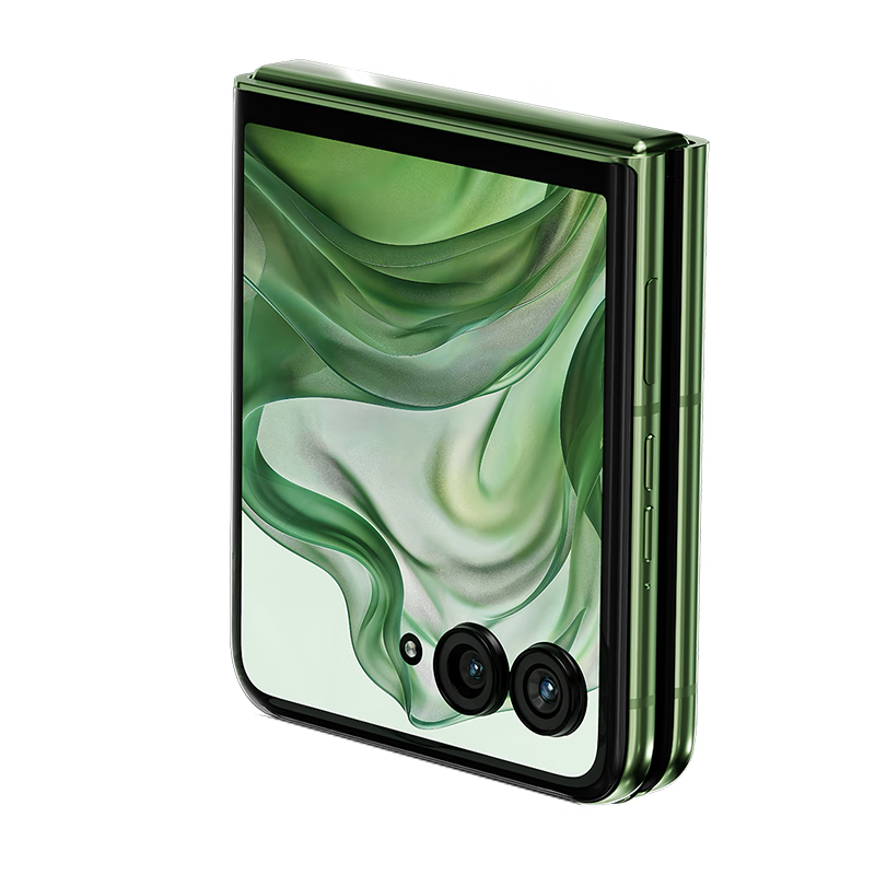 摩托罗拉 联想moto razr 50Ultra第五代折叠屏 4英寸无界大外屏 旗舰影像双卡双待 5GAI手机12+512摩登艾绿