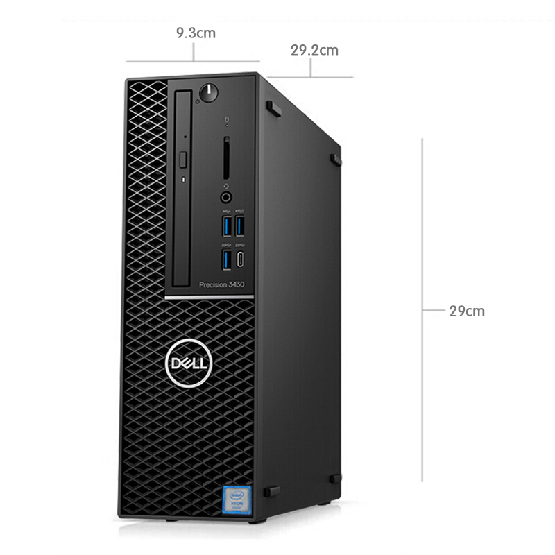 戴尔（DELL）PrecisionT3430 塔式图形工作站（I7-8700 16G 2T P620 2G win10）