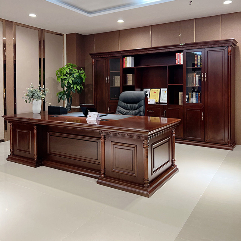 大央班台/办公桌B-3F241 2400W*1100D*780H办公桌员工位单人办公桌组合简约现代办公室老板桌子高清大图