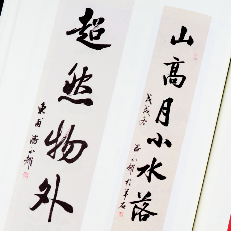 [正版]行书入门视频教程 潘永耀书 通用版 毛笔书法字帖 初学者练字入门教程 毛笔行书字帖 墨点毛笔字练字帖高清大图