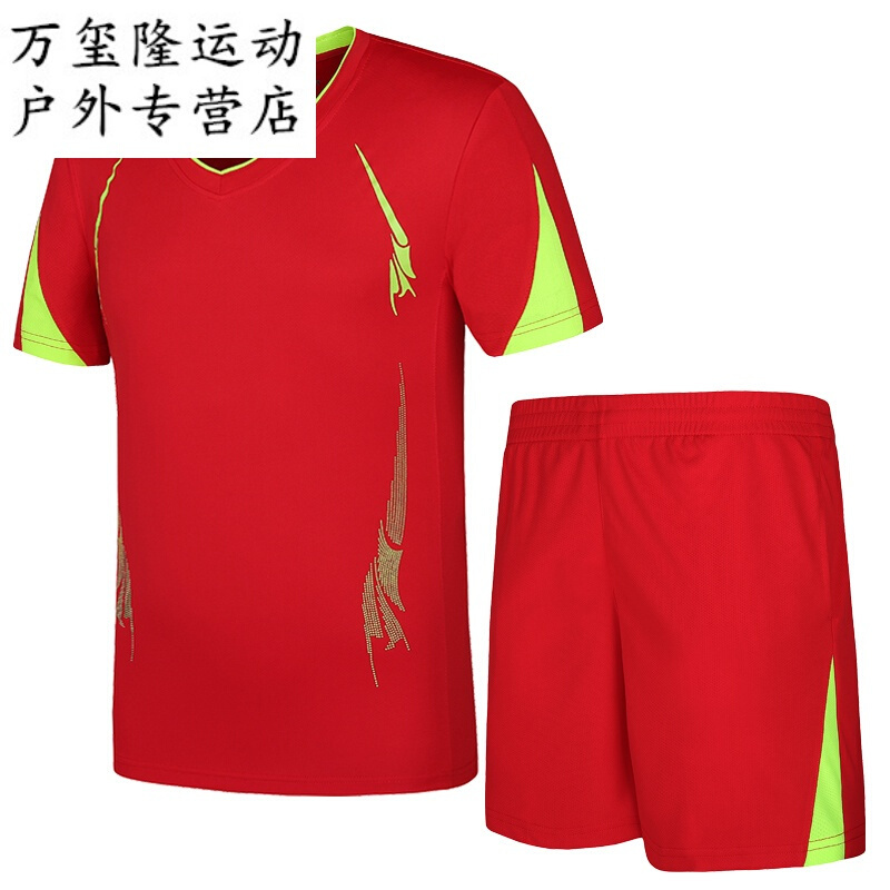 夏健身套装男士加肥加大码短袖短裤健身房跑步速干运动服装两件套