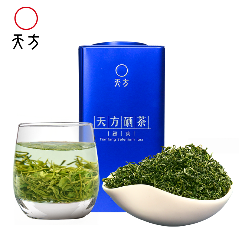 2025年新茶春茶安徽天方茶叶200g一级I硒茶绿茶 高山手工烘青绿茶春茶 小罐装茶叶石台硒茶
