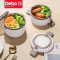 德铂(Debo)美拉德不锈钢饭盒304不锈钢1.75lDEP-931