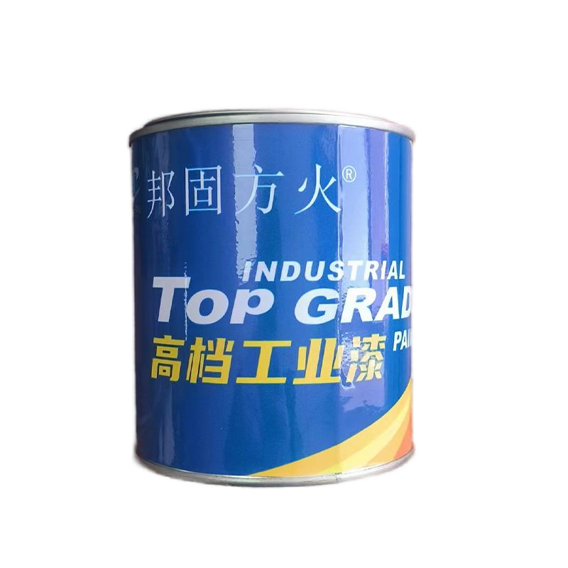 邦固方火 水性丙烯酸聚氨酯面漆 黑色1kg/桶高清大图