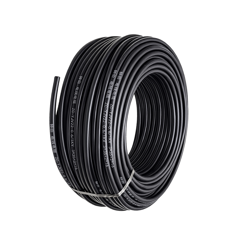 钟伯 电线电缆 ZC-YJV22-0.6/1KV3*35+2*16 米高清大图